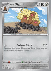 Stürmische Funken 123/191 Alola-Digdri