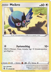 Fusionsangriff 219/264 Meikro