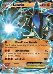 Fliegende Fäuste 54/111 Lucario EX