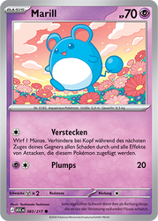 Erhabene Helden 083/217 Marill