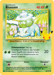 Kollektion zum 25. Jahrestag 44/102 Bisasam