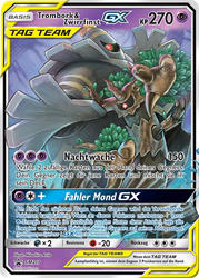 SM Black Star Promos SM217 Trombork & Zwirrfinst TAG TEAM GX