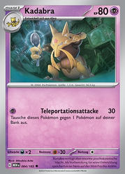 151 064/165 Kadabra