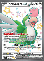 Paldeas Schicksale 223/091 Krawalloro ex