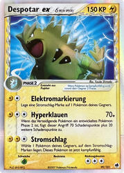 EX Dragon Frontiers 99/101 Despotar ex δ