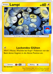 Pokémon-Sammelkartenspiel-Pocket 095/P-A Lampi
