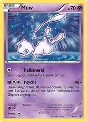 XY Black Star Promos XY192 Mew