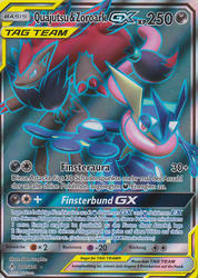 Kräfte im Einklang 200/214 Quajutsu & Zoroark TAG TEAM GX
