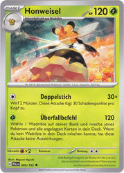 Entwicklungen in Paldea 009/193 Honweisel