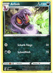 Weg des Champs 034/073 Arbok