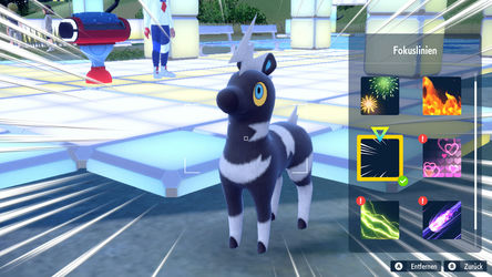 Deko-Rahmen für Pokémon Karmesin und Purpur