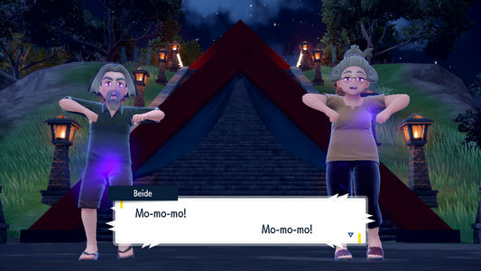 Screenshot zur Bonusepisode in Pokémon Karmesin und Purpur