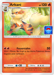 Pokémon-Sammelkartenspiel-Pocket 013/P-B Arkani