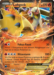 XY Black Star Promos XY54 Lohgock EX