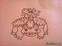 Zeichenkurs Bisaflor - Schritt 7