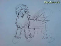 Zeichenkurs Entei - Schritt 3