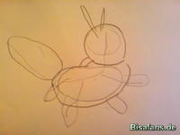 Zeichenkurs Evoli - Schritt 2