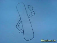 Zeichenkurs Mogelbaum - Schritt 4