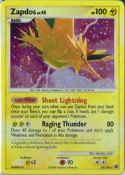 Majestätischer Morgen 14/100 Zapdos