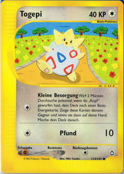 Aquapolis 114/147 Togepi