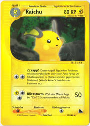 Skyridge 027/144 Raichu