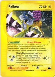 Skyridge 028/144 Raikou
