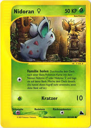 Skyridge 081/144 Nidoran♀