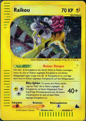 Skyridge H26/H32 Raikou