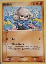 EX Crystal Guardians 56/100 Meditie