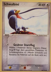 EX Delta Species 86/113 Schwalbini