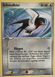 EX Deoxys 80/107 Schwalbini