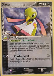 EX Dragon Frontiers 25/101 Xatu δ