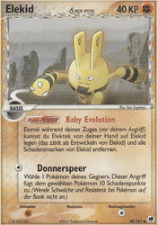 EX Dragon Frontiers 48/101 Elekid δ