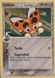 EX Dragon Frontiers 53/101 Ledyba δ