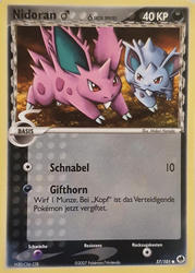 EX Dragon Frontiers 57/101 Nidoran♂ δ