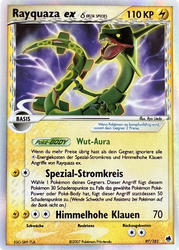 EX Dragon Frontiers 97/101 Rayquaza ex δ