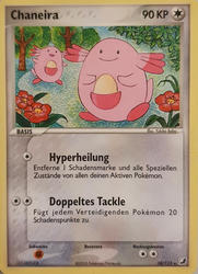 EX Verborgene Mächte 20/115 Chaneira