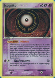 EX Verborgene Mächte O/28 Icognito O