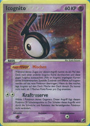 EX Verborgene Mächte T/28 Icognito T