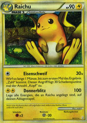 HeartGold & SoulSilver 10/123 Raichu
