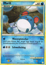 HeartGold & SoulSilver 74/123 Marill