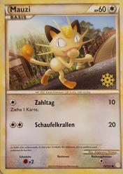 HeartGold & SoulSilver 75/123 Mauzi