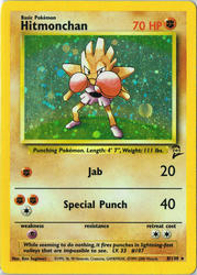 Base Set 2 8/130 Hitmonchan