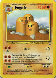 Base Set 2 23/130 Dugtrio