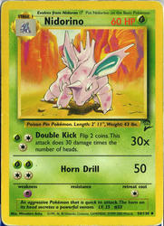 Base Set 2 54/130 Nidorino