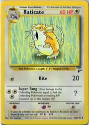 Base Set 2 58/130 Raticate