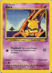 Base Set 2 65/130 Abra