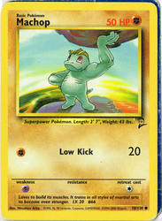 Base Set 2 78/130 Machop