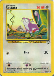 Base Set 2 89/130 Rattata