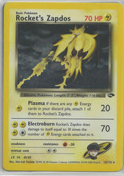 Gym Challenge 15/132 Rocket's Zapdos